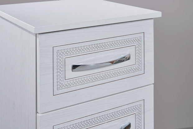 Dorset 2 Drawer Bedside Cabinet