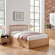 Juno Oak Storage Bed Frame