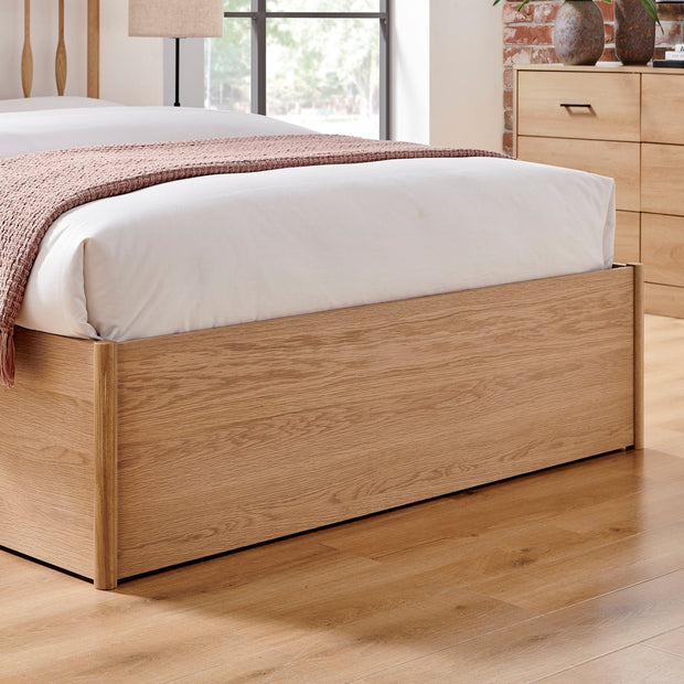 Juno Oak Storage Bed Frame