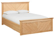 Kenji Oak Storage Bed Frame