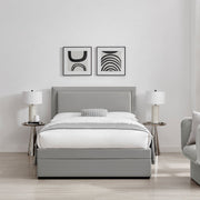 Ursa Fabric Storage Bed