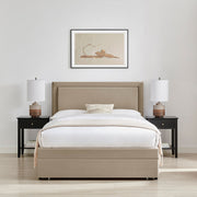 Ursa Fabric Storage Bed