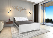 Amani Madrid Bed (White)