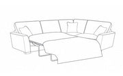 Atlantis 2 by 1 Seater Sofa Bed Corner Group