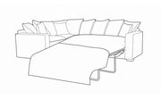 Chicago 2 by 1 Seater Sofa Bed Corner Group