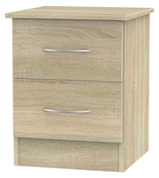 Avon 2 Drawer Bedside Cabinet