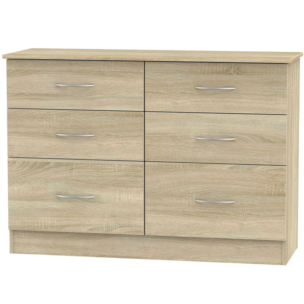 Avon 6 Drawer Midi Chest Of Drawers