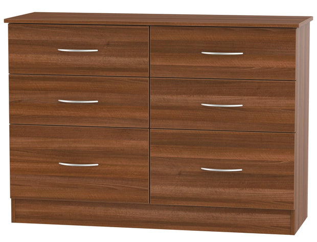 Avon 6 Drawer Midi Chest Of Drawers