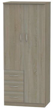 Avon 2 Door 3 Drawer Wardrobe