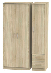 Avon 3 Door 2 Right Drawer Wardrobe