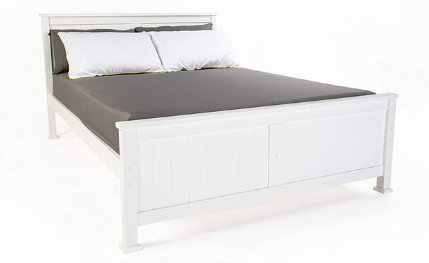 Amani Madrid Bed (White)