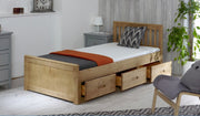 Amani Mission Storage Bed (Waxed)