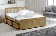 Amani Mission Storage Bed (Waxed)