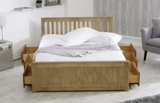 Amani Mission Storage Bed (Waxed)