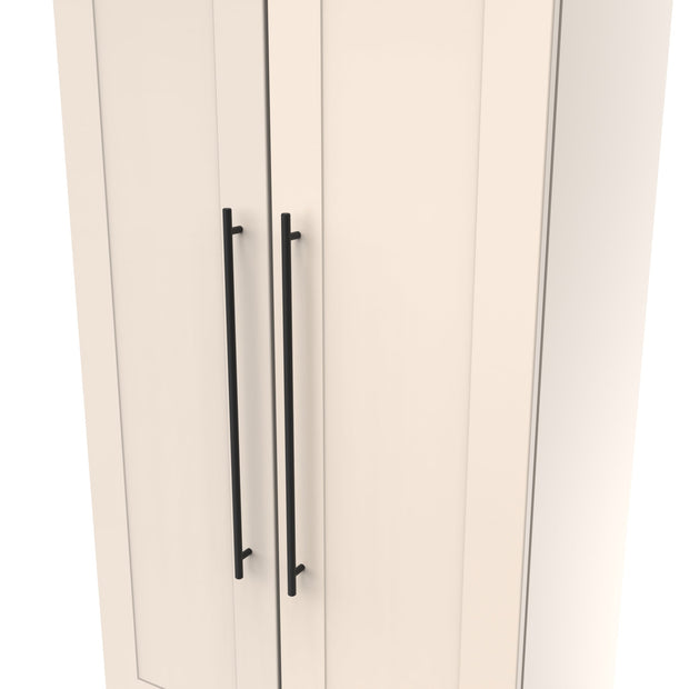 Beverley 2 Drawer Tall Wardrobe