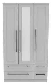 Beverley 3 Door 4 Drawer Wardrobe