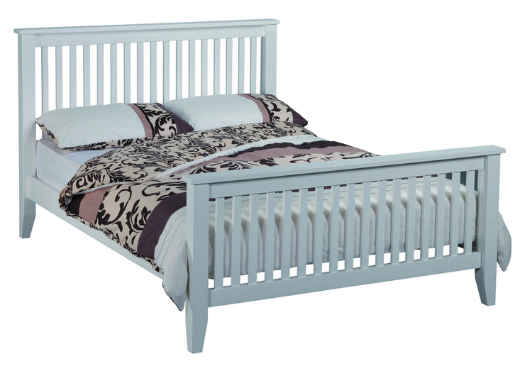 Windsor Pine Chelsea (Painted with Oak Top) Bed Frame