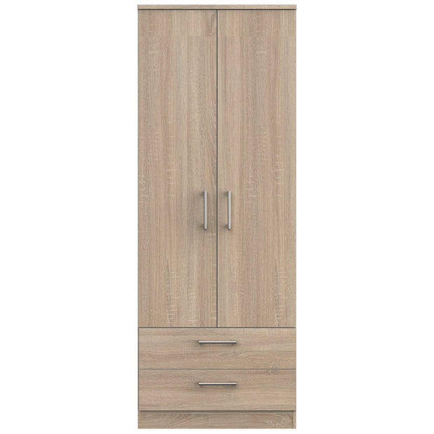 Devon 2 Door 2 Drawer Tall Wardrobe