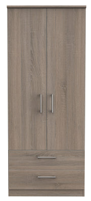 Devon 2 Door 2 Drawer Wardrobe