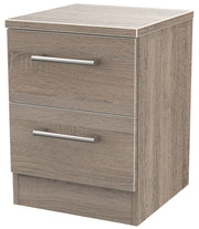 Devon 2 Drawer Bedside Cabinet