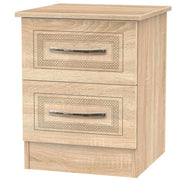 Dorset 2 Drawer Bedside Cabinet