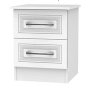 Dorset 2 Drawer Bedside Cabinet