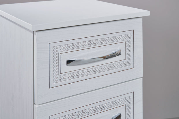 Dorset 3 Drawer Bedside Cabinet