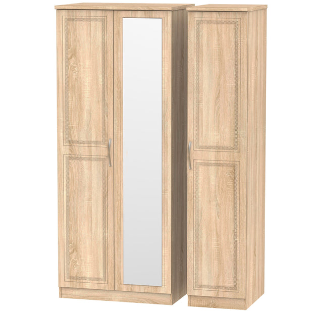 Dorset Triple Mirror Wardrobe