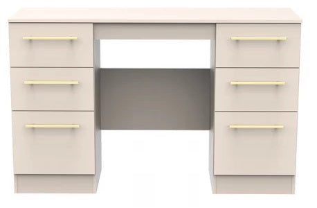 Haworth Double Pedestal Dressing Table