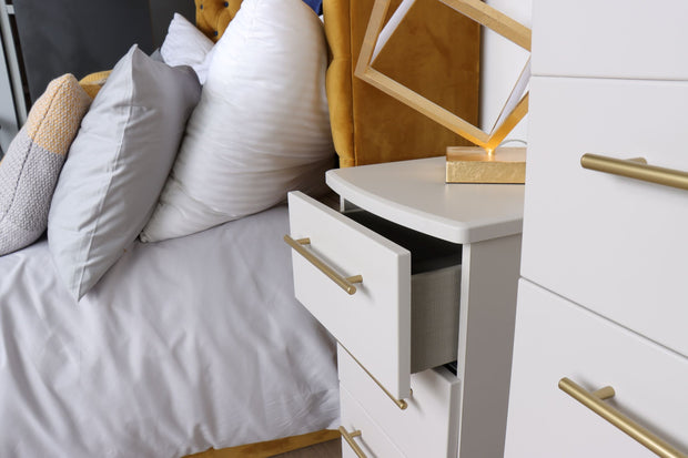 Haworth 3 Drawer Bedside Cabinet