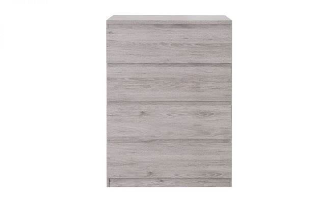 Jupiter 4 Drawer Chest Of Drawers - Grey Oak