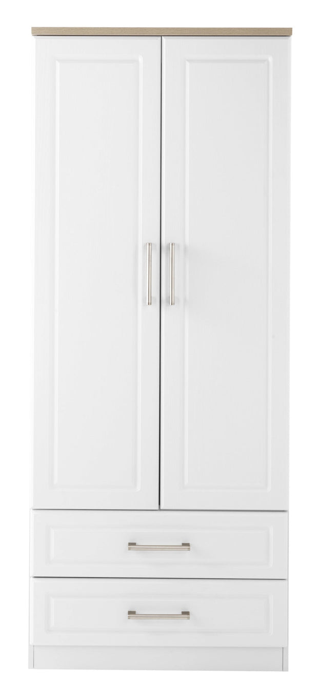 Kent 2 Door 2 Drawer Wardrobe