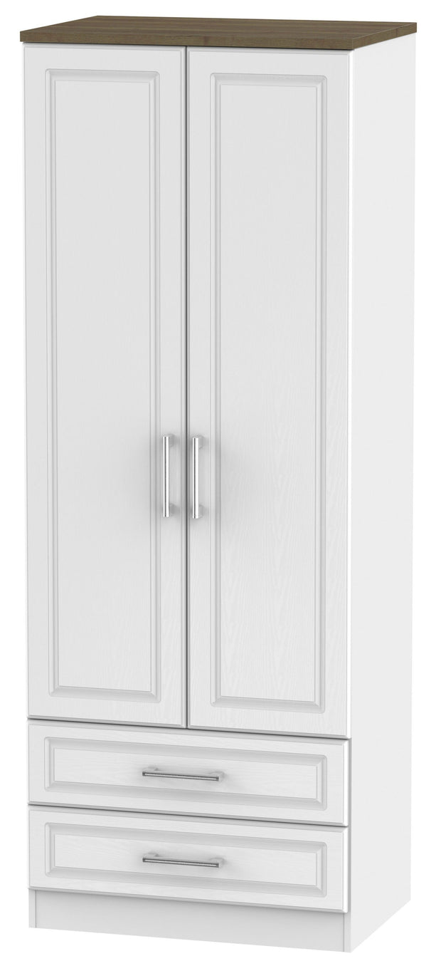 Kent 2 Door 2 Drawer Tall Wardrobe