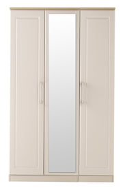 Kent 3 Door Mirror Wardrobe