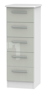 Knightsbridge 5 Drawer Narrow Chest