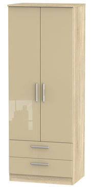 Knightsbridge 2 Door 2 Drawer 2ft 6in Wardrobe