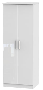 Knightsbridge Tall 2ft 6in Double Hanging Wardrobe