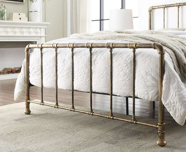 Kinnerton Metal Bedframe - Antique Bronze