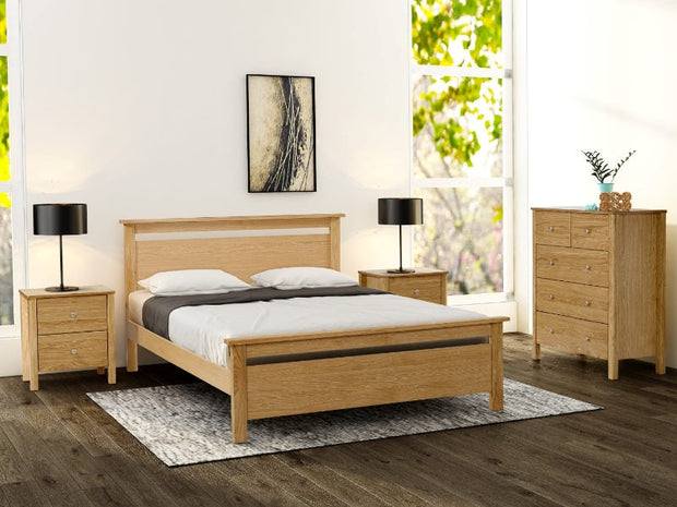 Nero Wooden Bed Frame