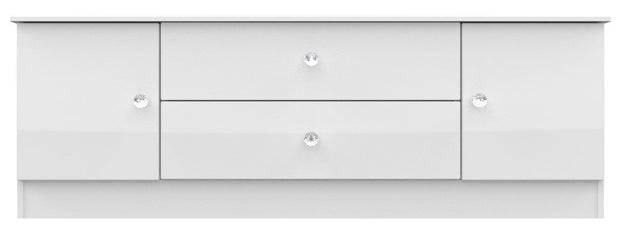 Lumiere 2 Door 2 Drawer Wide TV Unit