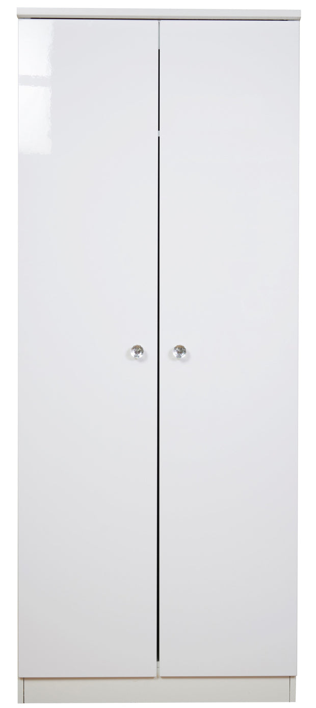 Lumiere 2 Door Tall Wardrobe