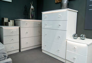 Lumiere 2 Drawer Bedside Cabinet