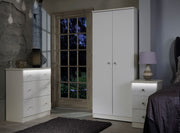 Lumiere 3 Drawer Deep Chest Of Drawers