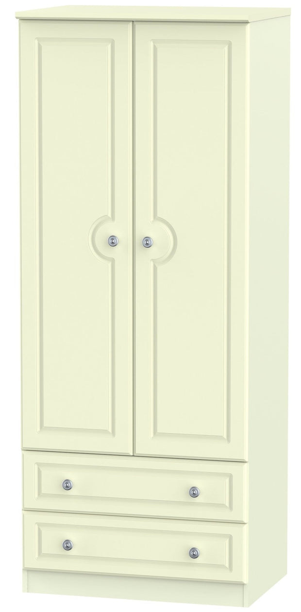 Pembroke 2 Door 2 Drawer Tall Wardrobe