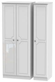 Pembroke 3 Door Tall Plain Wardrobe