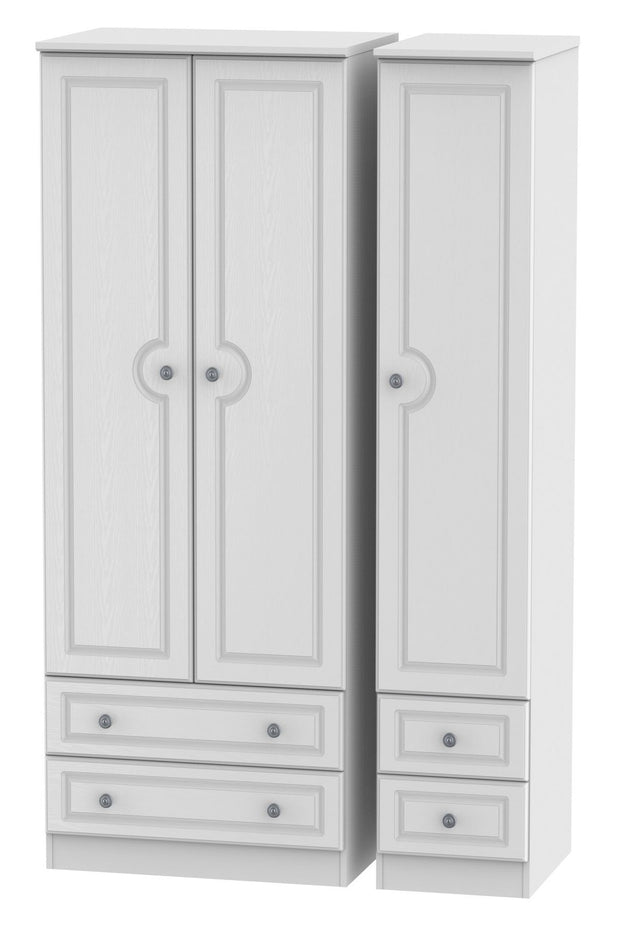 Pembroke 3 Door 4 Drawer Tall Wardrobe