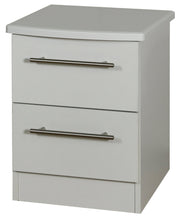 Sherwood 2 Drawer Bedside Cabinet