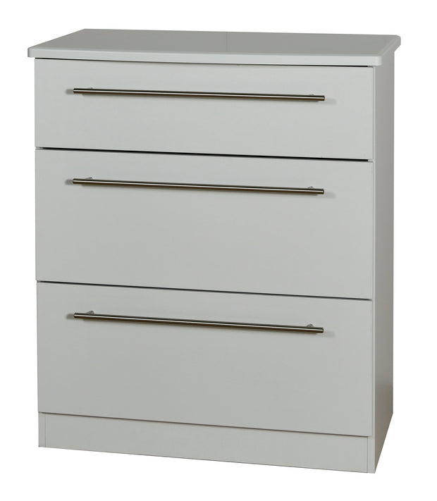 Sherwood 3 Drawer Deep Chest Of Drawers