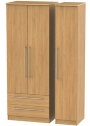 Sherwood 3 Door 2 Left Drawer Tall Wardrobe