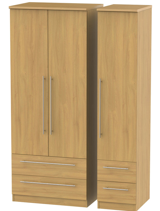 Sherwood 3 Door 4 Drawer Wardrobe